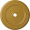 Ekena Millwork Classic Ceiling Medallion (Fits Canopies up to 5 1/2"), 41 1/8"OD x 4"ID x 2 1/8"P, Iridescent Gold CM41CLIGS - alternate 1